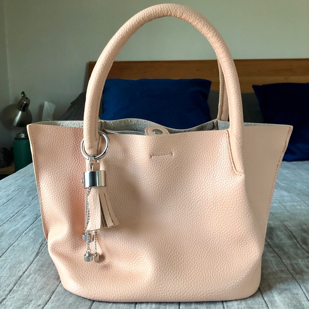 Zara Pink Mini Tote Purse